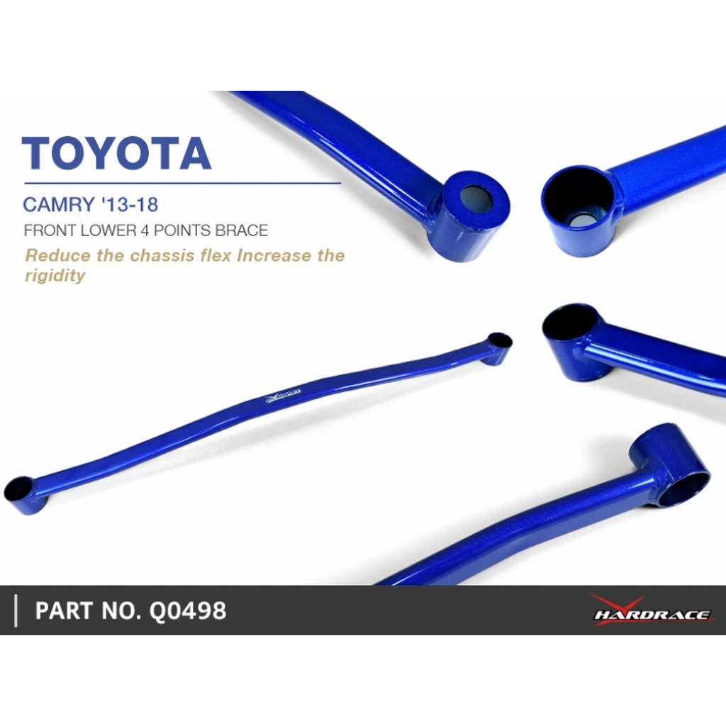 HARDRACE Q0498 BODY REINFORCED BAR TOYOTA CAMRY XV50 13-18 Photo-7 