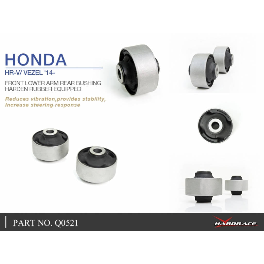 HARDRACE Q0521 HARDEN RUBBER BUSHING HONDA HRV 14- Photo-6 