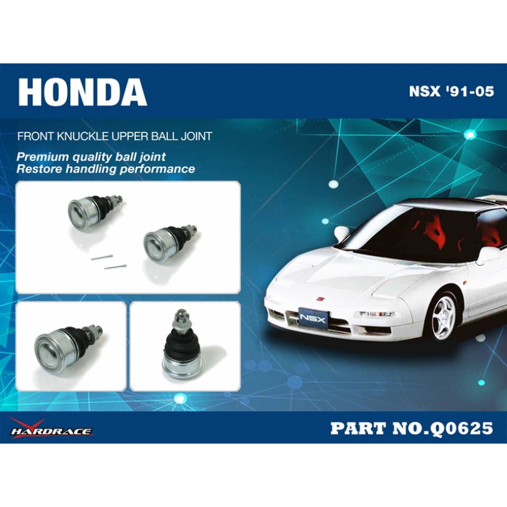 HARDRACE Q0625 UPGRADE BALL JOINT HONDA NSX NA1/NA2 91-05 Photo-1 