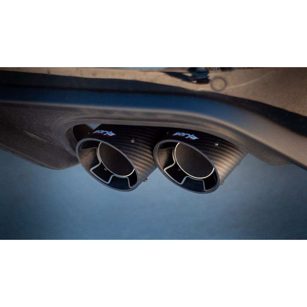 BORLA 140688CFBA Cat-Back "ATAK", For use w / Long Tube Headers 3", 2.25" D RD RL AC 4" RD x 6.25" CHEVROLET CAMARO V8 6.2L V8 Photo-2 
