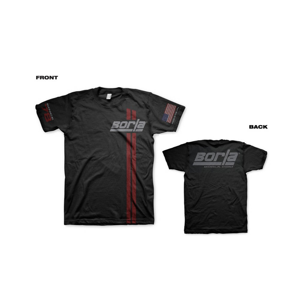 BORLA 21545 SINCE 78 T-SHIRT, MEN Black, Size XX-Large Photo-0 