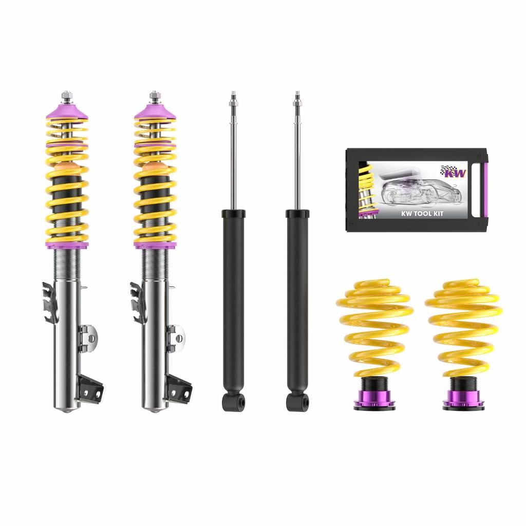 KW 10220011 Coilover Kit INOX V1 BMW 3er / 3-series (E36); (3B, 3/B, 3C, 3/C) Photo-0 