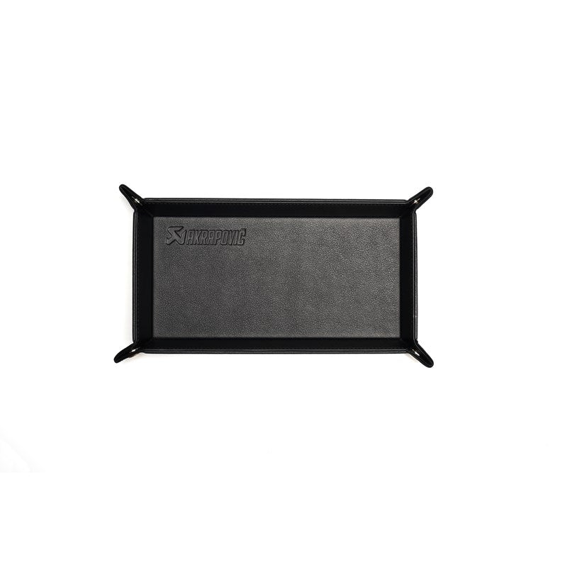 AKRAPOVIC 801735 Leather Desk Valet - black Photo-0 