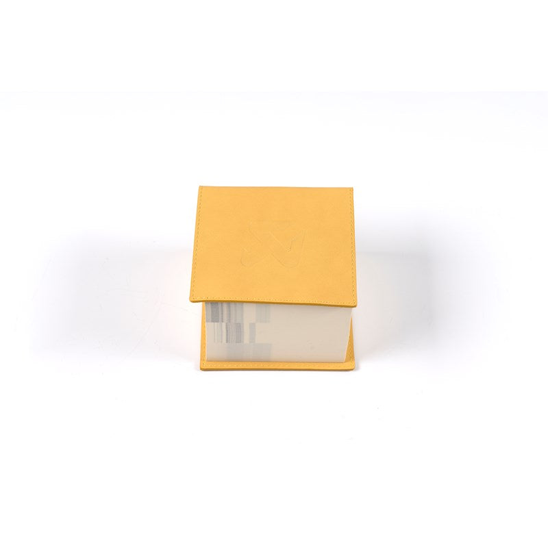 AKRAPOVIC 801730 Leather Memo Notepad - yellow Photo-2 