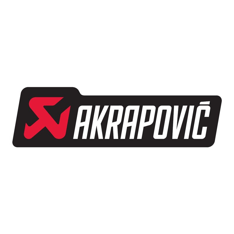 AKRAPOVIC 801602 Akrapovič Logo Outdoor Sticker 120 x 34,5 cm Photo-0 