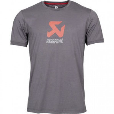 AKRAPOVIC 801223 T-shirt Men's Akrapovič Logo Grey XXL Photo-0 
