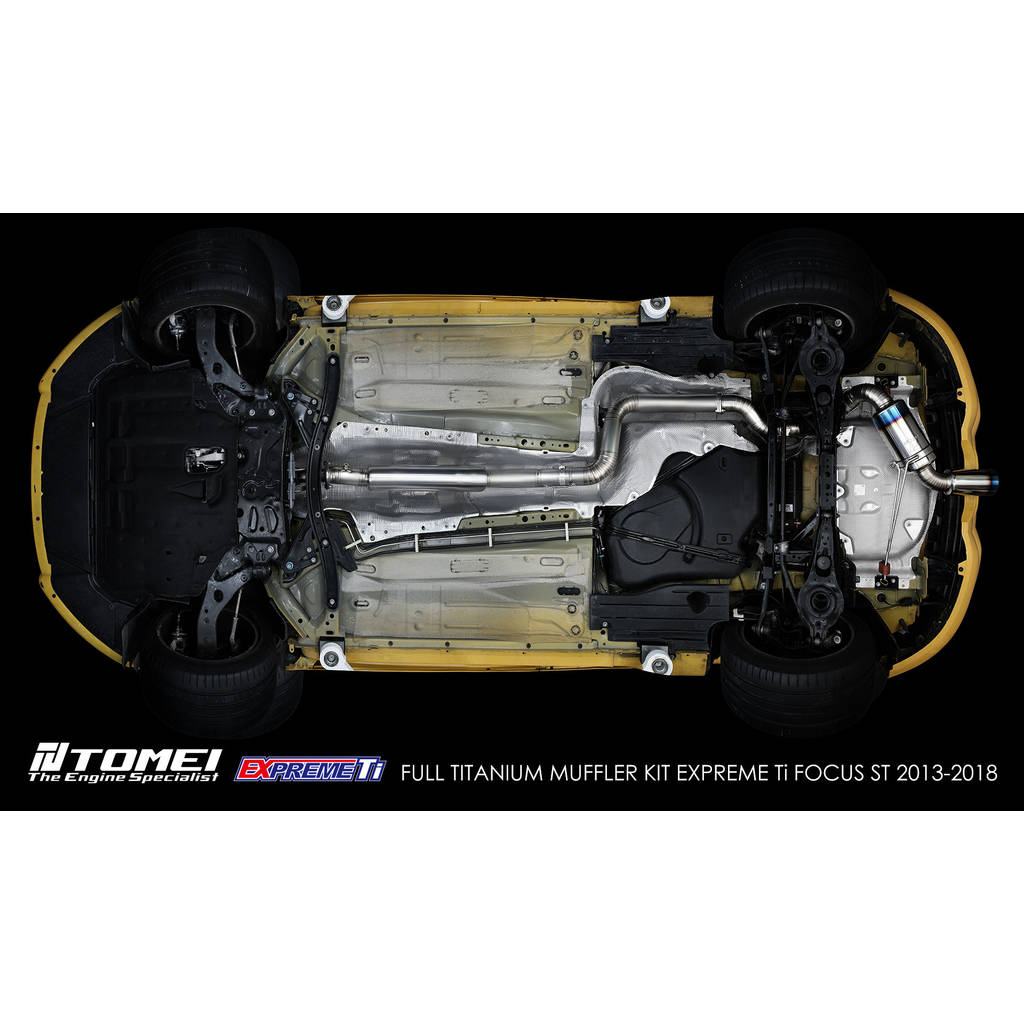TOMEI TB6090-FR02A FULL TITANIUM MUFFLER KIT EXPREME Ti FOCUS ST 2013-2018 Photo-3 