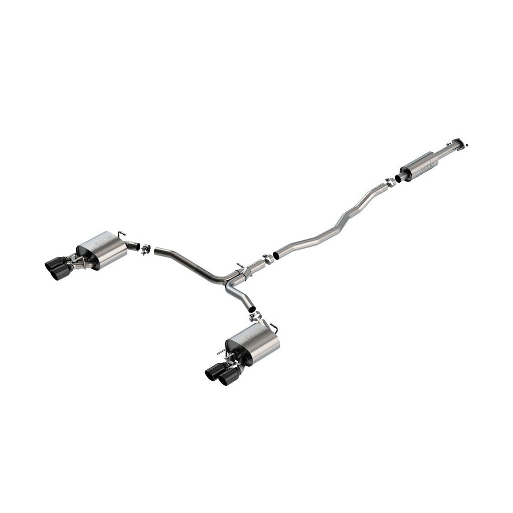 BORLA 140823BC Exhaust system S-TYPE "for CAMRY XSE '18 -'20 3.5L V6 AT TIP: 4" RD X 8.0 " Photo-0 