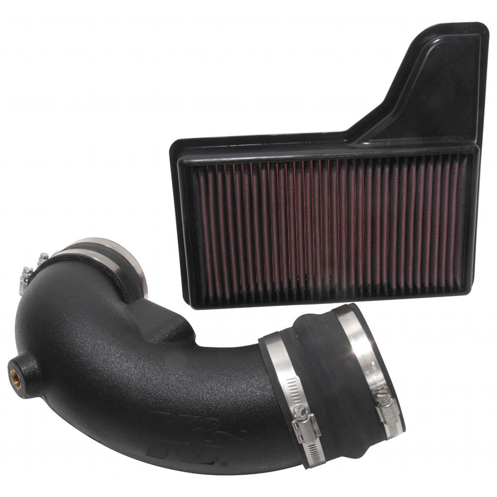 K&N 57-2605 Performance Air Intake System FIPK; FORD MUSTANG GT V8-5.0L F/I, 2018-2019 Photo-0 