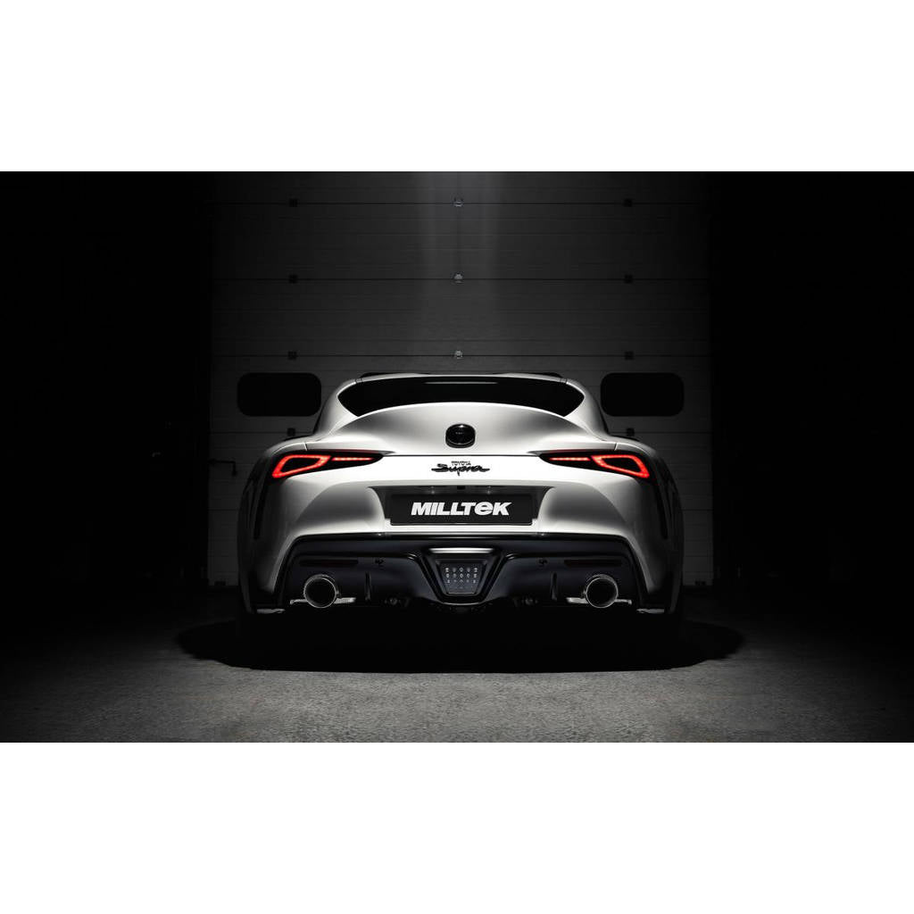 MILLTEK SSXTY103 Particulate Filter-back 115 GT TOYOTA GR Supra A90 Coupe 3.0 Turbo (UK/European with OPF/GPF) Photo-1 