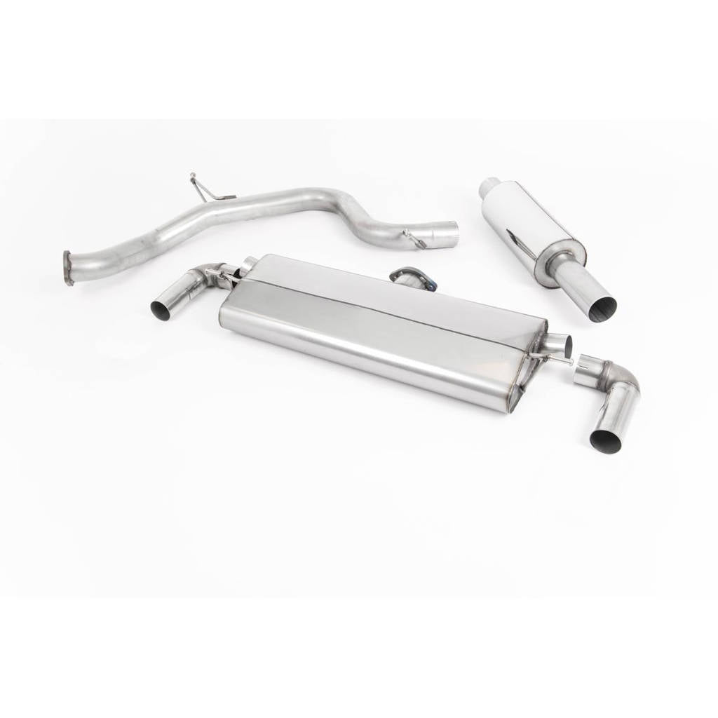 MILLTEK SSXSE230 Cat-back 152x76mm Oval SEAT Leon Cupra 290 3 & 5 Door Hatch (GPF/OPF) Photo-0 