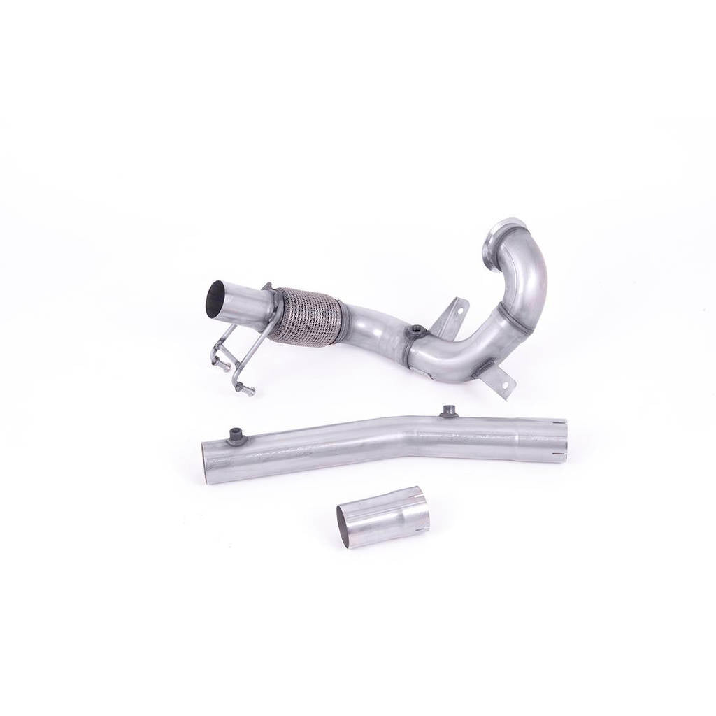 MILLTEK SSXVW561 Large-bore Downpipe and De-cat AUDI A1 40TFSI 5 Door 2.0 (200PS) with OPF/GPF Photo-0 