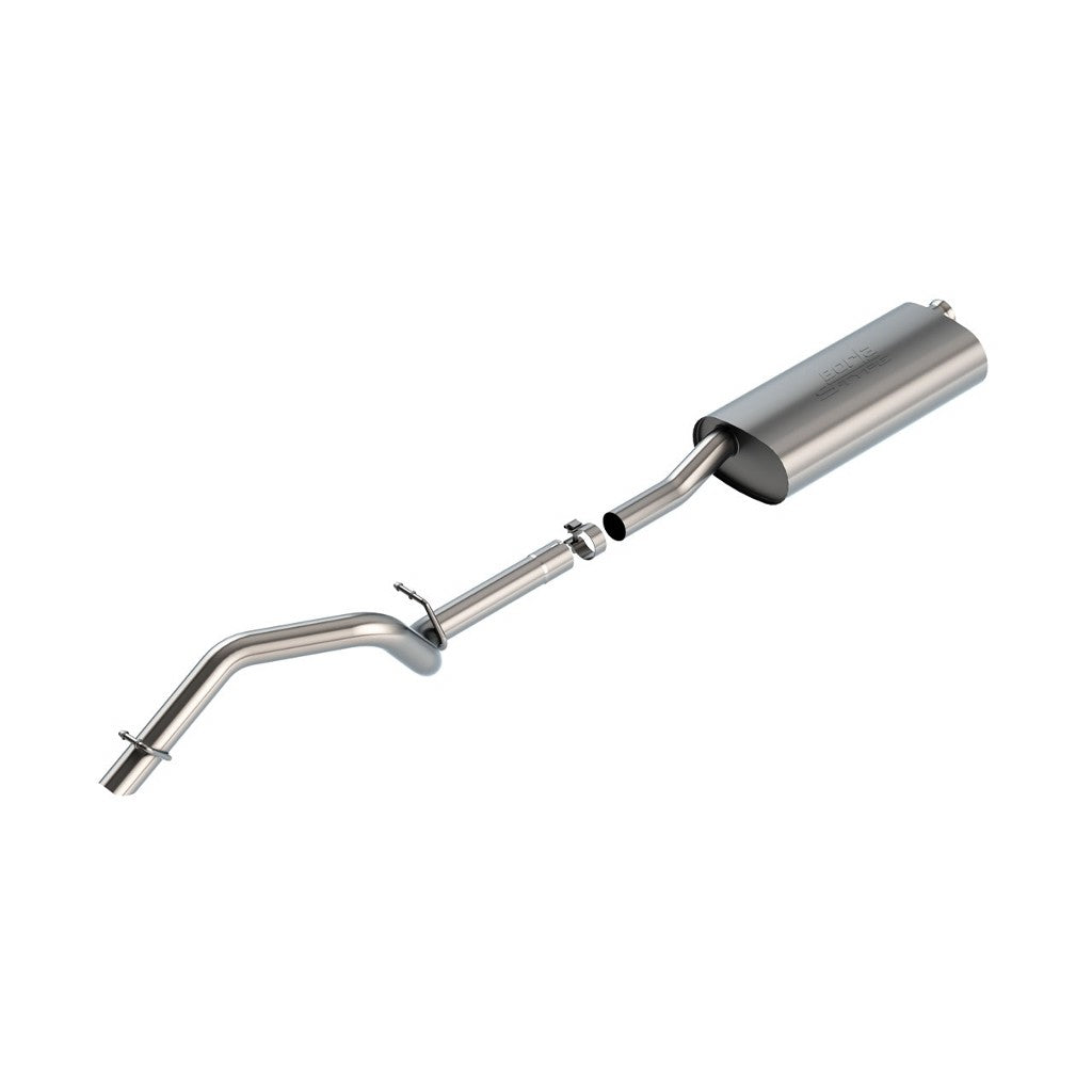 BORLA 140829 Exhaust System Cat-Back 2.50", S-Type (2.5" Turndown Tip) for JEEP Wrangler Unlimited 3.6L (JL) 2018- Photo-0 