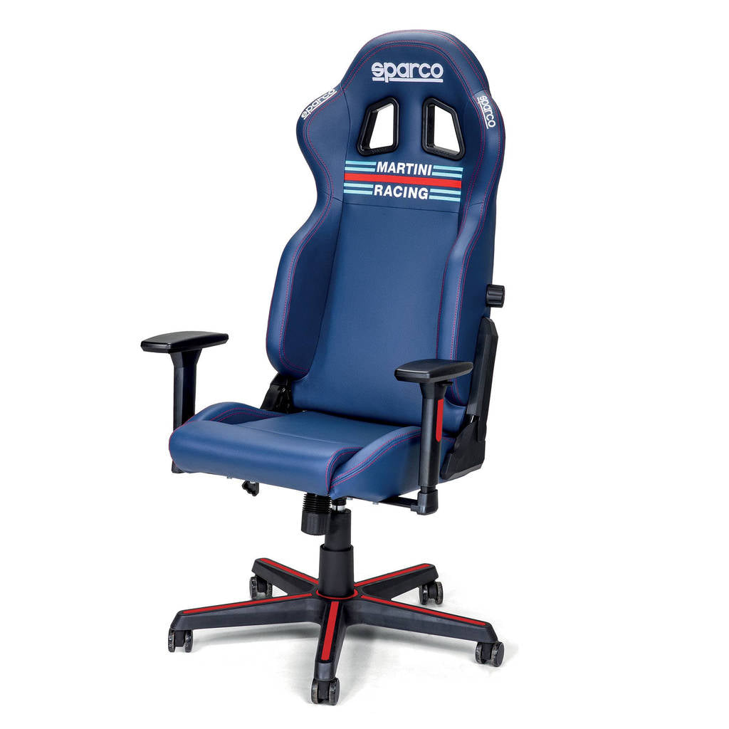 SPARCO 00998SPMR R100 MARTINI RACING Office seat, navy blue Photo-0 