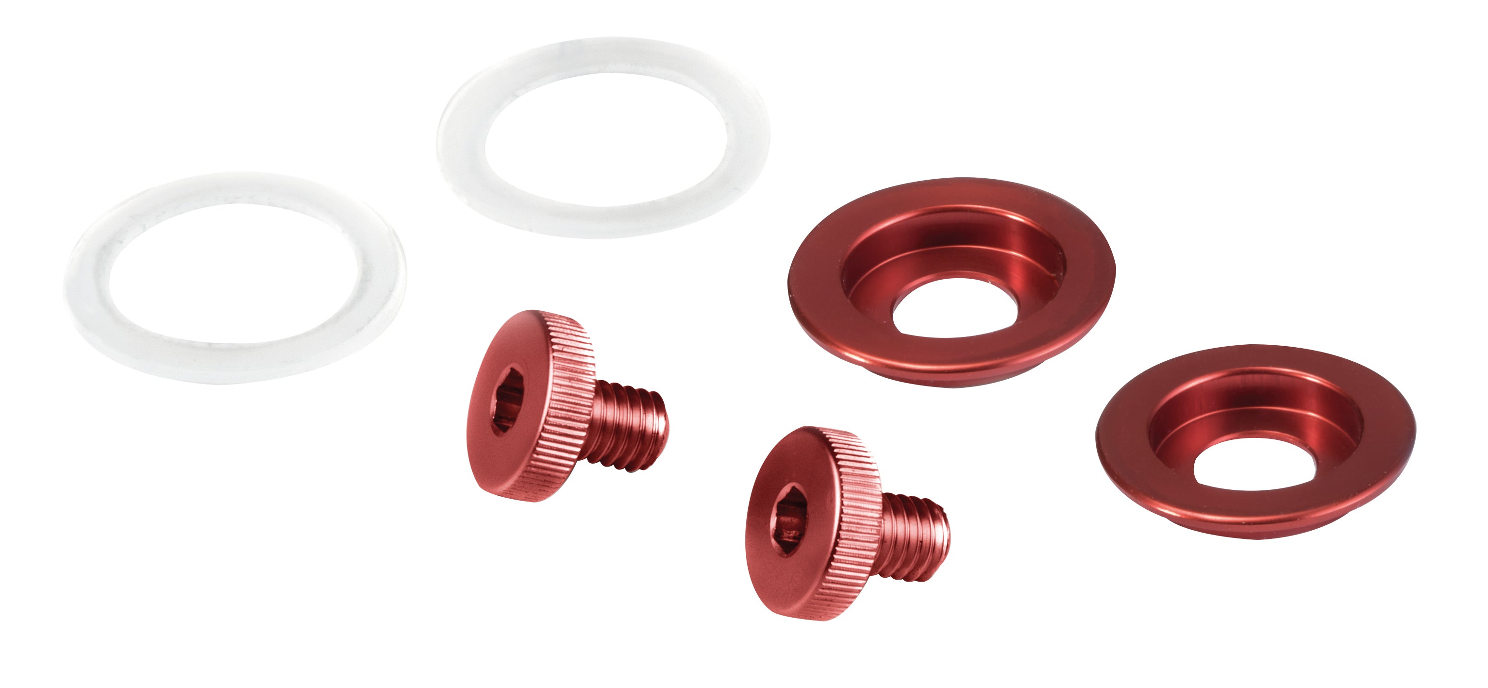 STILO YA0865R ST5 peak screw kit, Red Photo-0 