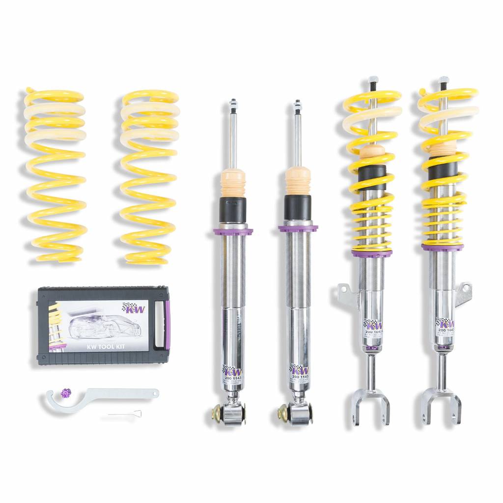 KW 352200BU Coilover Kit INOX V3 BMW 5er / 5-series (G30); (G5L) Photo-0 