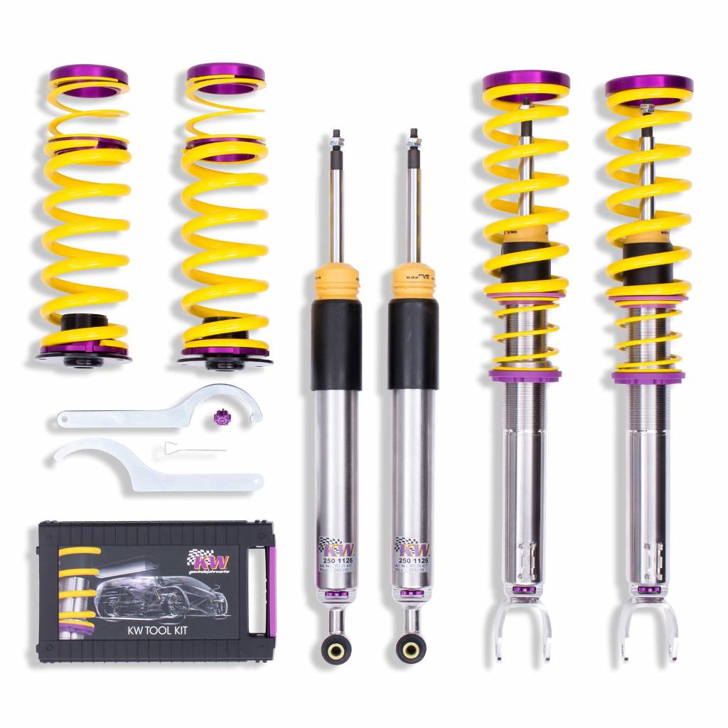 KW 35225073 Coilover Kit INOX V3 MERCEDES-BENZ C-Klasse / c-class (W205, C205, A205, S205); (204, 204 AMG, 204 K) Photo-0 