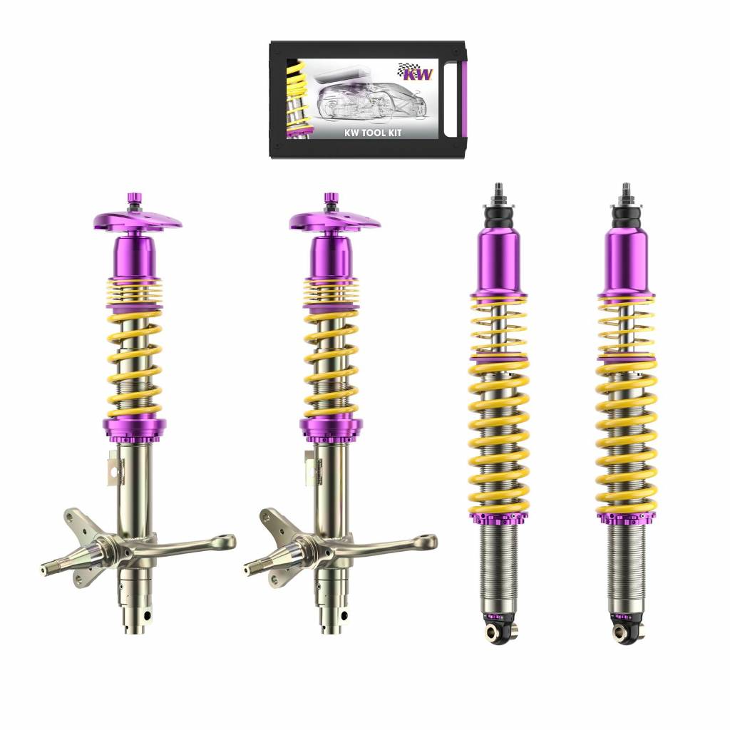KW 35271861 Coilover Kit CLUBSPORT PORSCHE 911 G-Modell / G-model; (911 S, 911 SC) incl. Turbo; coupé, convertible, Targa 01/75- Photo-0 