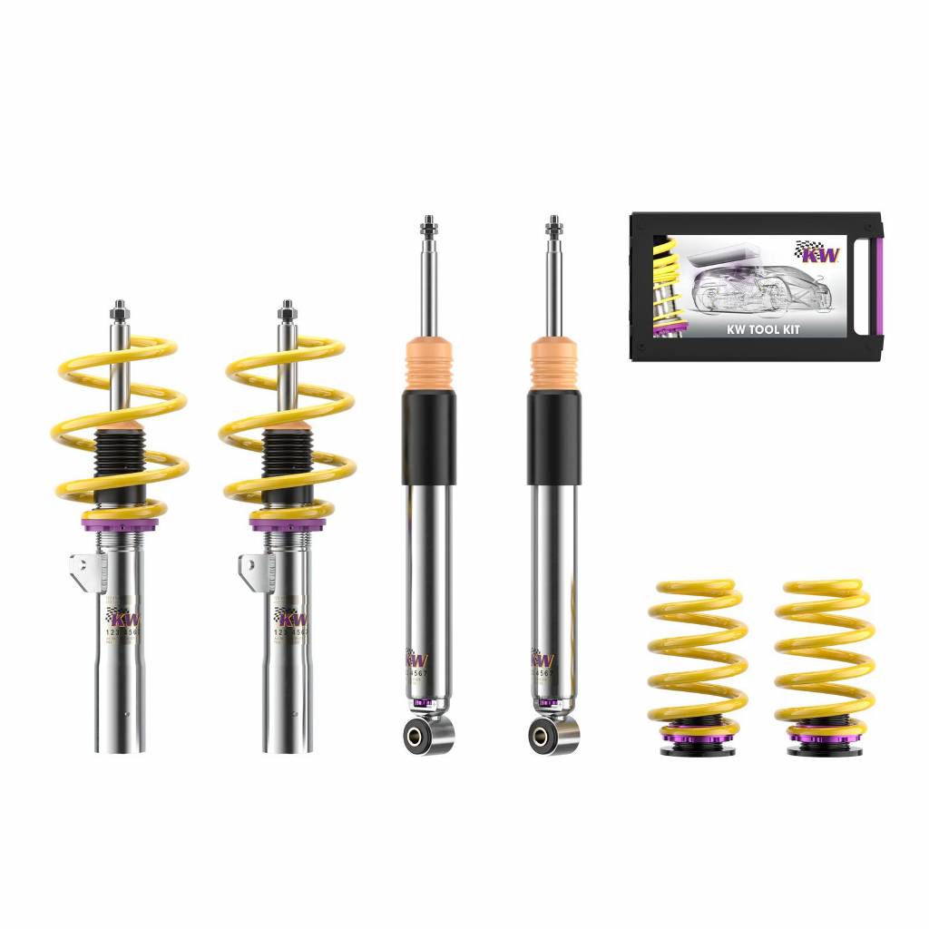 KW 352200AT Coilover Kit INOX V3 MINI Mini F56, F55; (UKL-L, FML2, FML4) Photo-0 