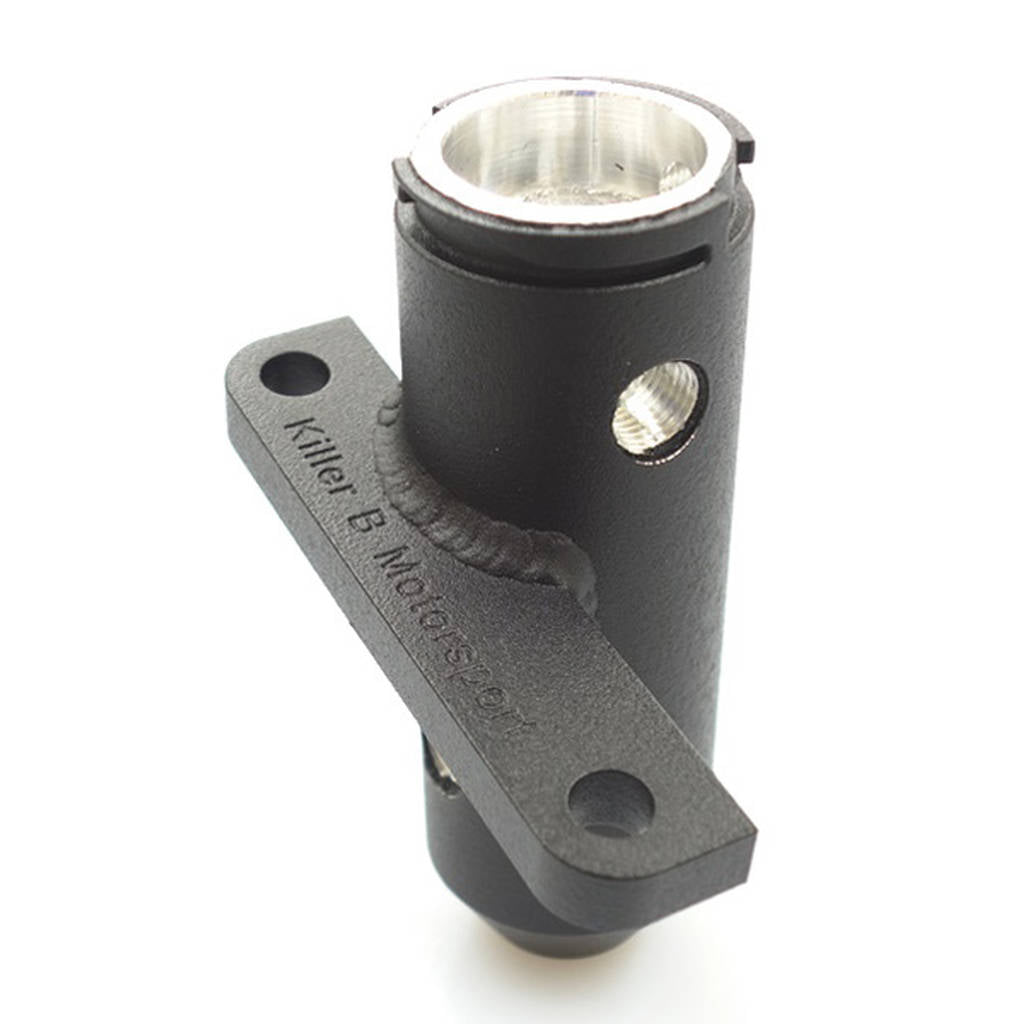 KILLER B Motorsport UTCRv2BA-B Upper (turbo) Coolant Reservoir SUBARU WRX (02-07) WRX STi (03-14) v2 Barbed Fittings Black Photo-0 