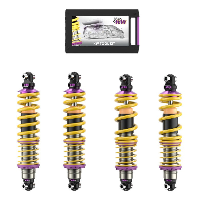 KW 39599001 Coilover Kit V3 RACING for DE TOMASO Pantera 1971-1997 Photo-0 