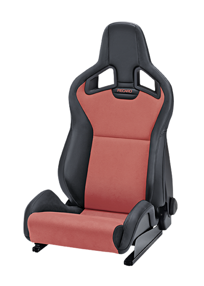 RECARO 411.10.2585 Sportster CS SAB heated seat Artificial leather black/Dinamica red right Photo-0 