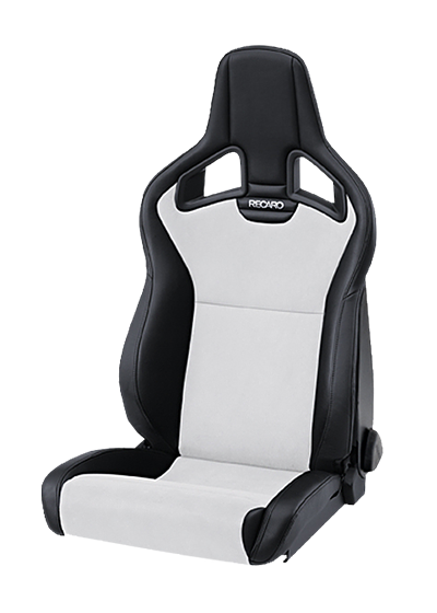 RECARO 415.10.1588 Cross Sportster CS SAB heated seat Artificial leather black/Dinamica silver left Photo-0 