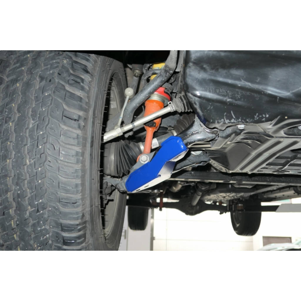 HARDRACE Q0644 FRONT LOWER ARM SKID PLATE - 2PCS/SET TOYOTA HILUX '15-/FORTUNER '15- Photo-6 