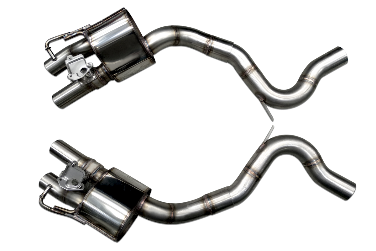 TUBI STYLE TSPOPANC17.003.AV PORSCHE PANAMERA 971 TURBO EXHAUST KIT w VALVE Photo-0 