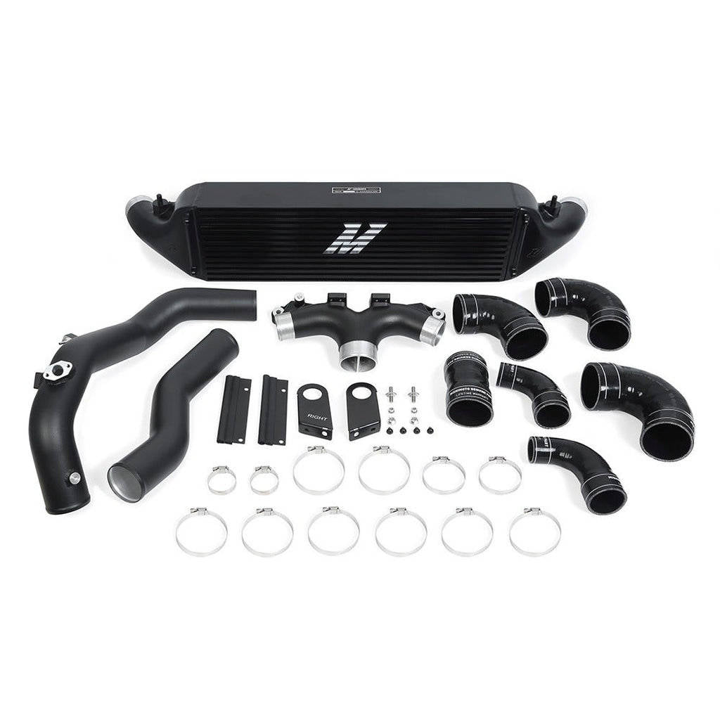 MISHIMOTO MMINT-STNGR-18BK Performance Intercooler Kit, KIA Stinger GT 3.3T 2018+, Black Photo-0 