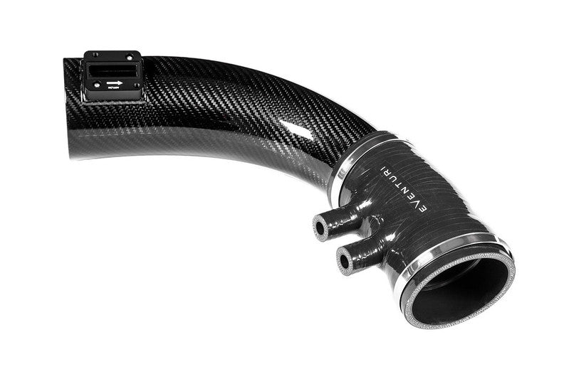 EVENTURI EVE-FK2-CF-MAF MAF-Tube and Silicone Hose (Carbon) for HONDA Civic Type R (FK2) Photo-0 