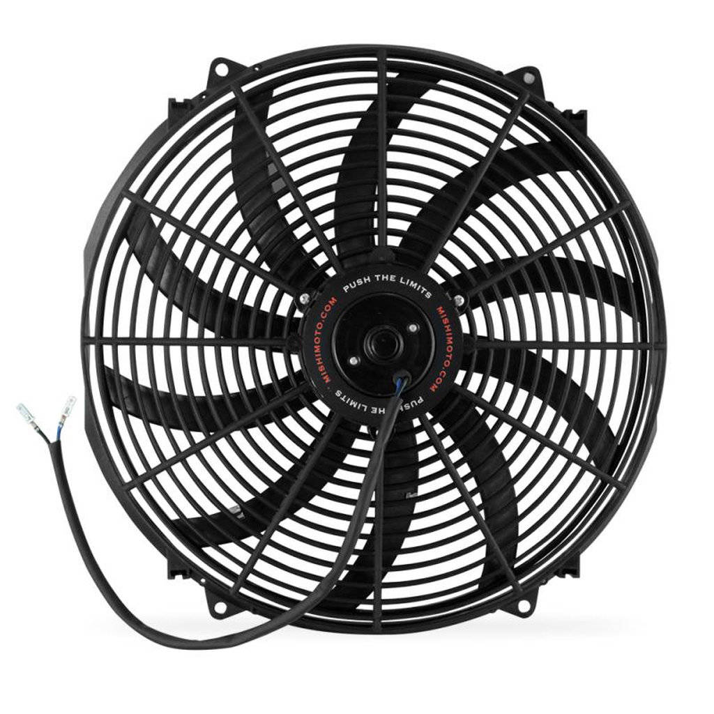 MISHIMOTO MMFAN-16C Curved Blade Electric Fan, 16" Photo-0 