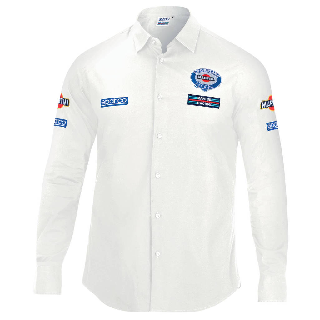 SPARCO 01277MRBI3L NDIS CAMICIA MARTINI-R TG 3L Bianco size L Photo-0 