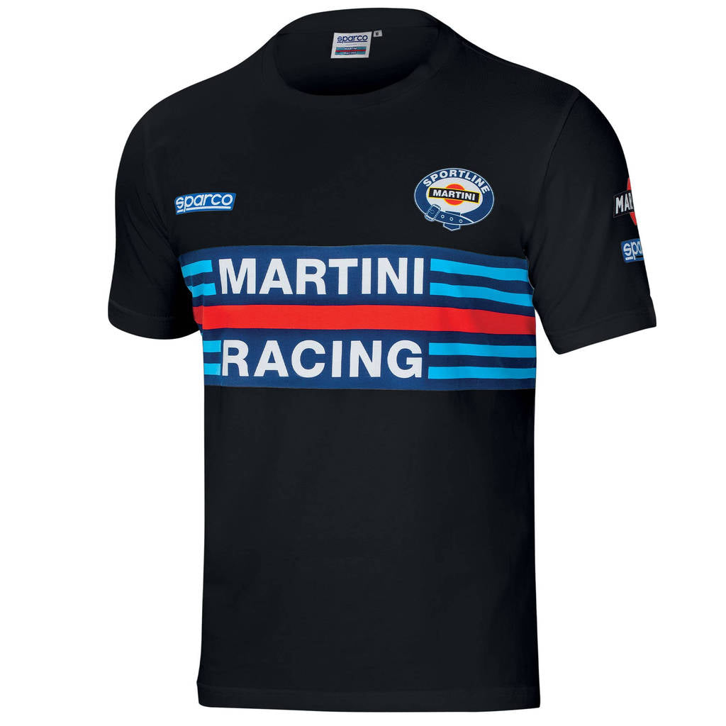 SPARCO 01274MRNR2M NDIS T-SHIRT MARTINI-R TG M NERO size M Photo-0 