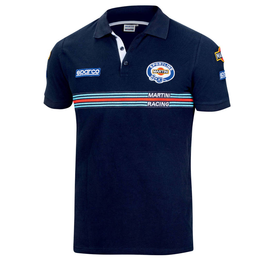 SPARCO 01275MRBM1S NDIS POLO REPLICA MARTINI-R TG S BL size S Photo-0 