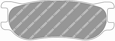FERODO FRP3092W Front Brake Pads DS1.11 for Caliper ZR20, F3 Brake System Photo-0 