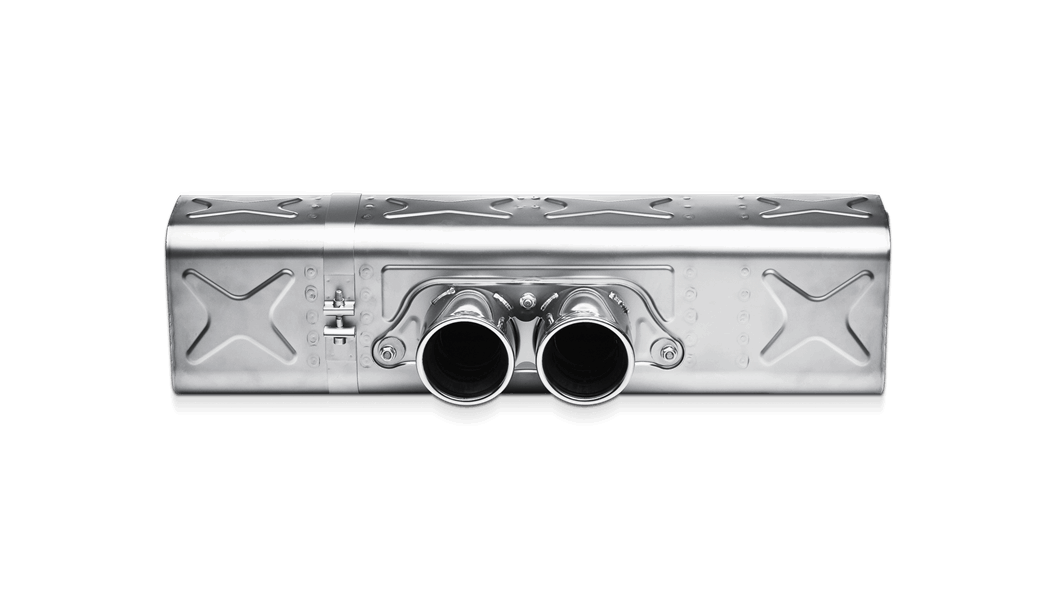 AKRAPOVIC MTP-PO997GT3H/1 Slip-On Line (Titanium) for PORSCHE 911 GT3 / GT3RS (991 / 997 / 997 FL) 2006-2017 EC Approval Photo-0 