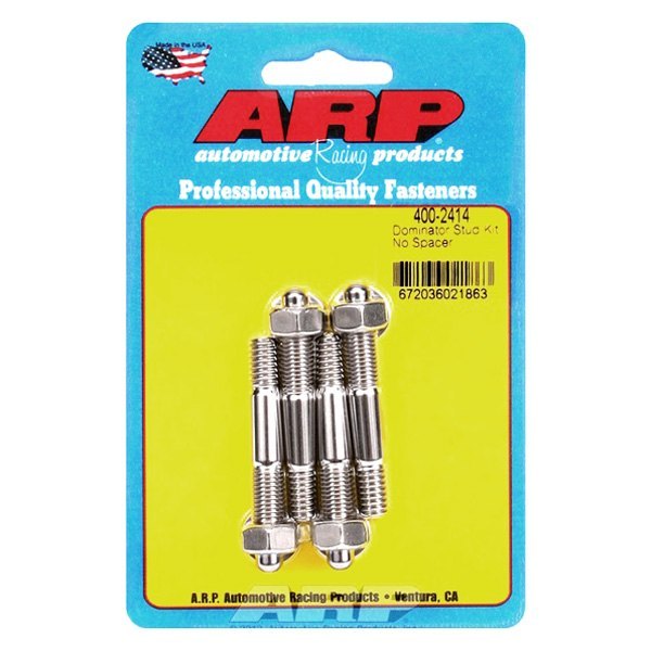 ARP 400-2414 Carburetor Stud Kit Dominator. no spacer Photo-0 