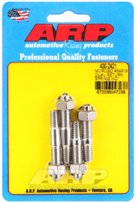 ARP 400-2421 Carburetor Stud Kit No spacer with Moroso #64919 return spring kit. ARP Stainless. hex Photo-0 