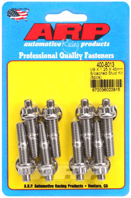 ARP 400-8013 Accessory Stud Kit M8 X 1.25 X 45mm. broached. 8 pieces Photo-0 