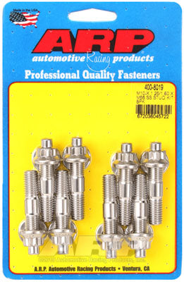 ARP 400-8019 Accessory Stud Kit M10 X 1.25/1.50 X 55mm. SS. 8 pieces Photo-0 