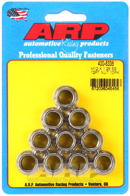 ARP 400-8338 Nut Kit M12 X 1.25 SS .750OD 12pt Photo-0 