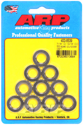 ARP 400-8539 Washer Kit 7/16" ID 13/16" OD SS washers Photo-0 