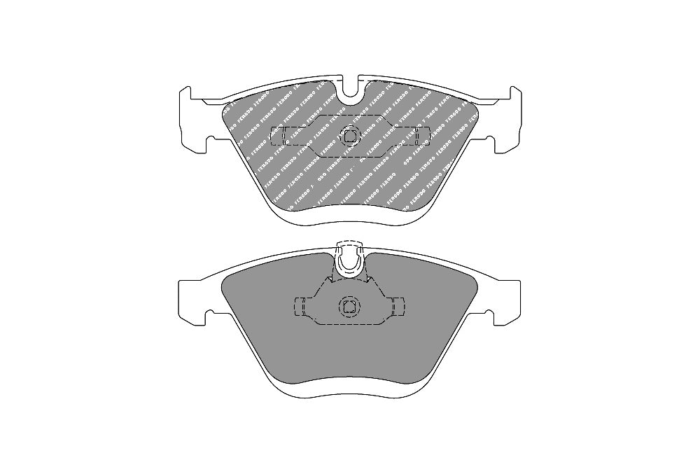 FERODO FDS1628 Front Brake Pads DS Performance for BMW M3 (E92) Photo-0 