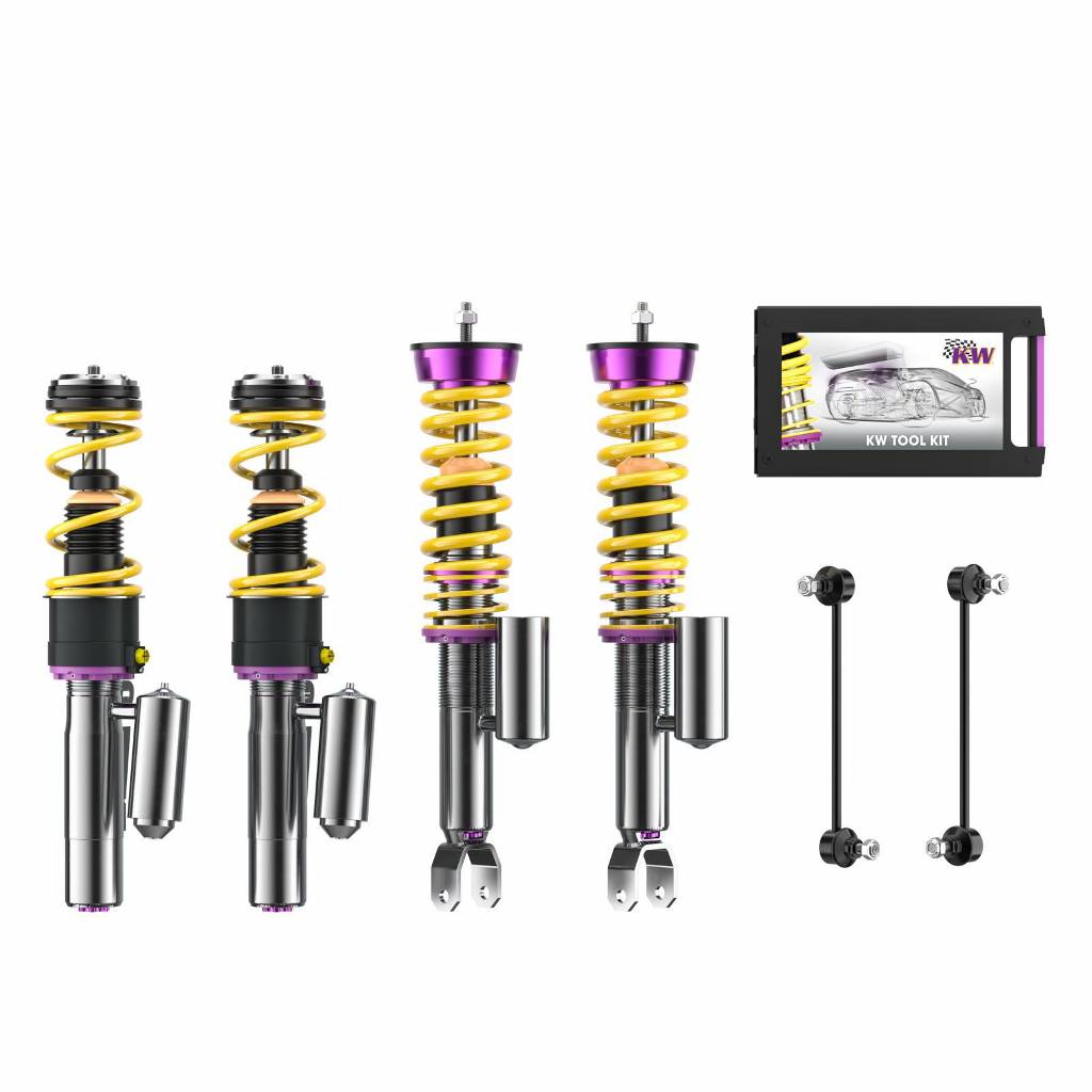 KW 35271223 Coilover Kit V3 w/ Hydraulic System Kit (HLS 2) for PORSCHE 911 Turbo / Turbo S (997) Photo-0 