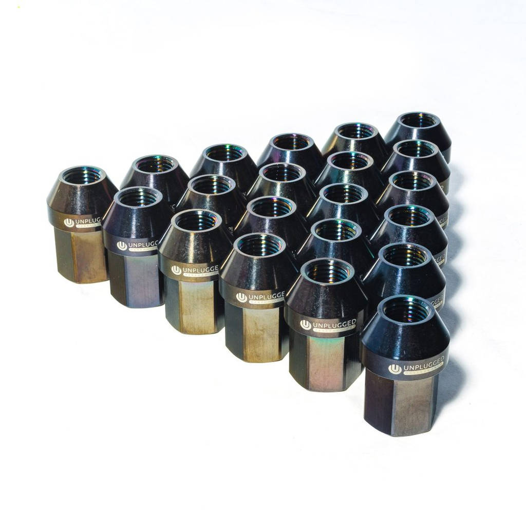 UNPLUGGED PERFORMANCE UP-MU-001-1.1 Lug Nut Set - Superlight Titanium 64 Grade, Set of 20 for TESLA Model 3 / Y / S / X Photo-9 