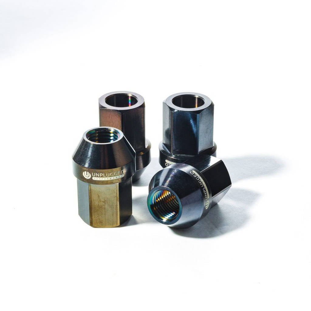 UNPLUGGED PERFORMANCE UP-MU-001-3.1 Lug Nut Set - Superlight Titanium 64 Grade, Black Finish Set of 20 for TESLA All Model Photo-10 