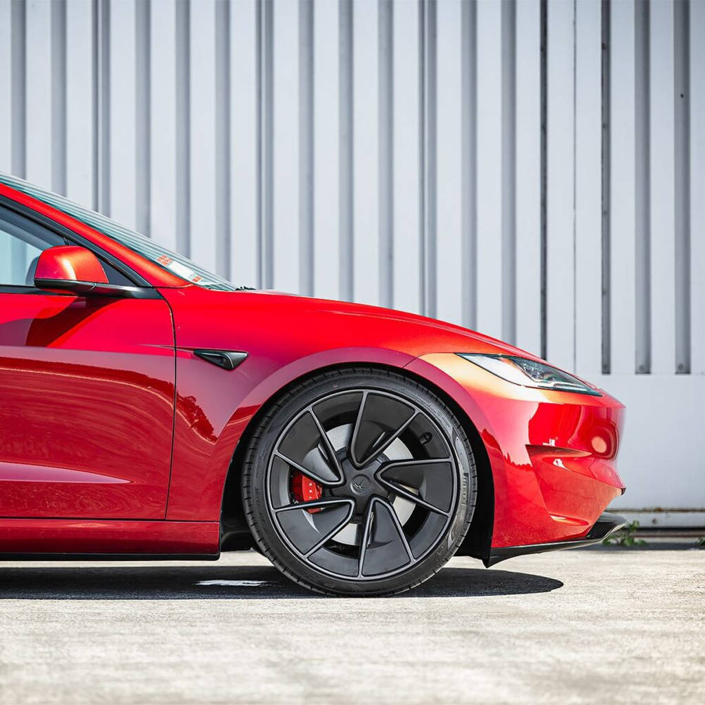 UNPLUGGED PERFORMANCE UP-M3-310-11.1 Dual Rate Lowering Spring Set, RWD, Mid Range - Moderate for TESLA Model 3 Photo-3 