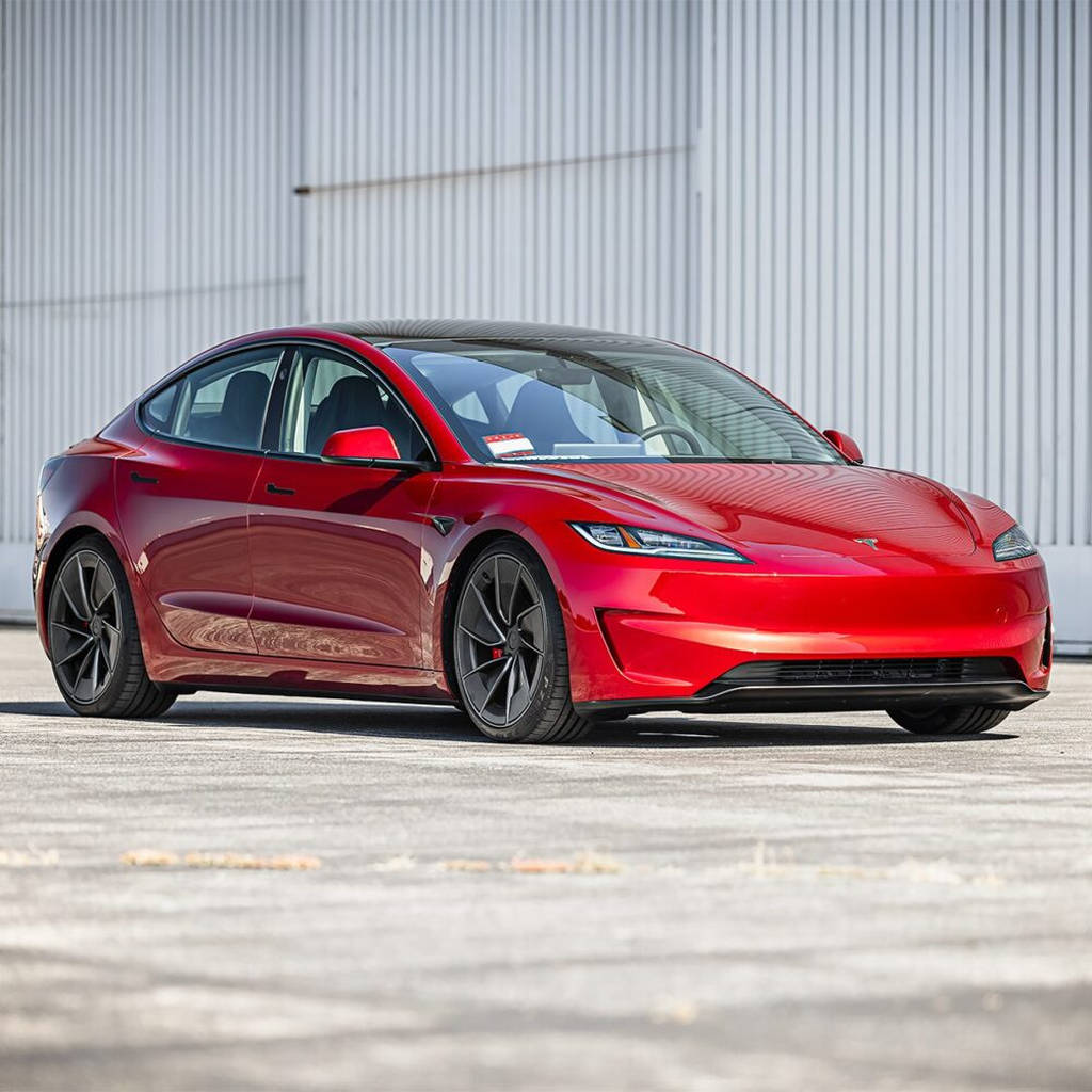 UNPLUGGED PERFORMANCE UP-M3-310-11.1 Dual Rate Lowering Spring Set, RWD, Mid Range - Moderate for TESLA Model 3 Photo-9 
