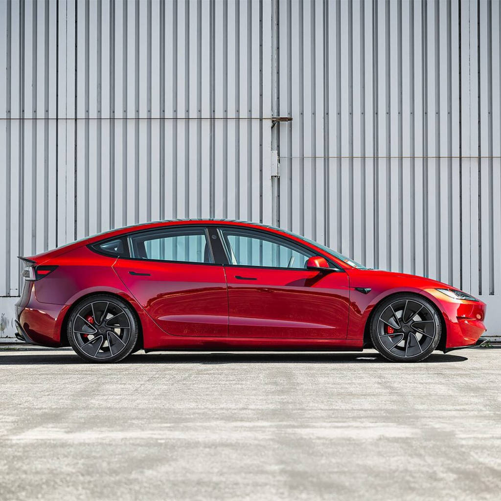 UNPLUGGED PERFORMANCE UP-M3-310-11.1 Dual Rate Lowering Spring Set, RWD, Mid Range - Moderate for TESLA Model 3 Photo-12 